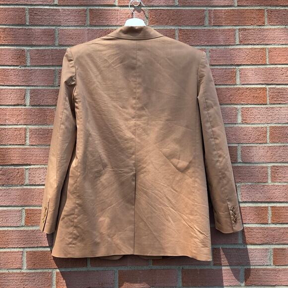 THE ANDAMANE Guia oversized single breasted blazer Caramel Size 6 38 - Picture 3 of 13